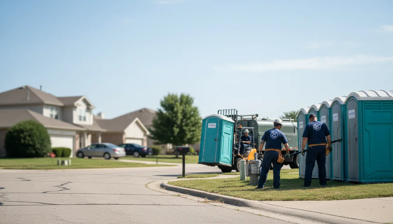 Porta Potty Rental in Sibley, IL near me